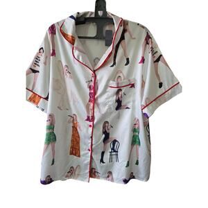 Taylor Swift by Sheeshow  Shorty Pajamas Loungewear Size L